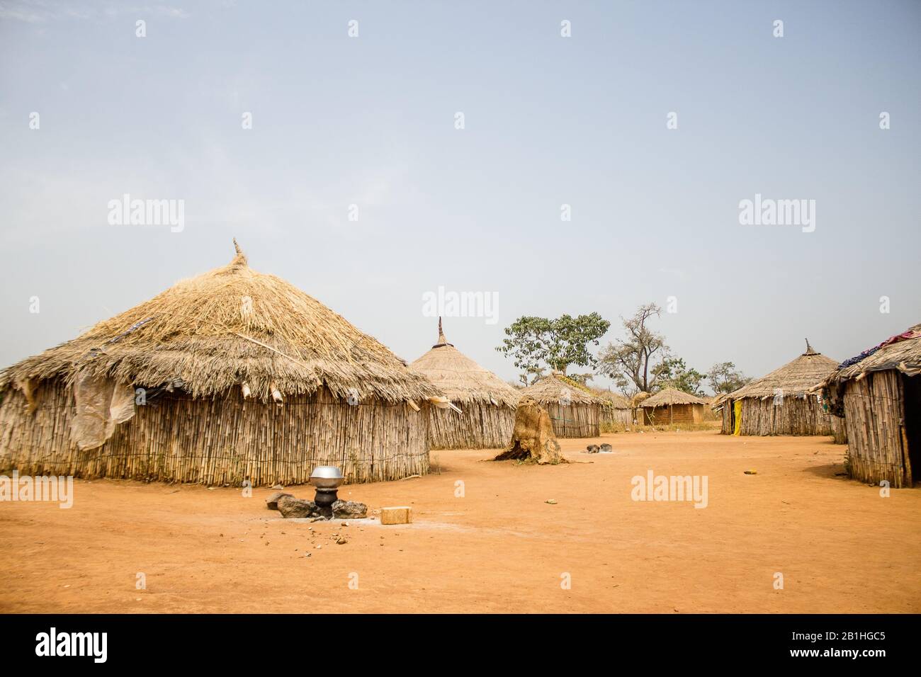 People of Shaape, a village in Abuja, Nigeria. Stock Photo