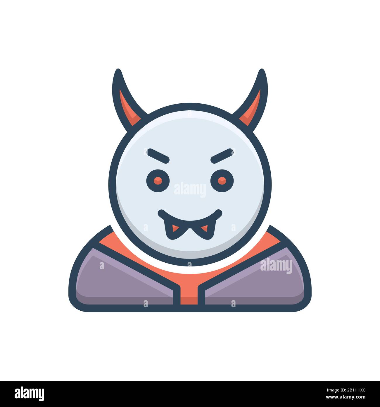 Premium Vector  Evil goblin monster face stencil demon template isolated  on white background