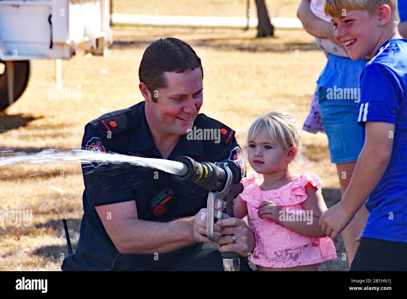 FAMILY FUN Stock Photo