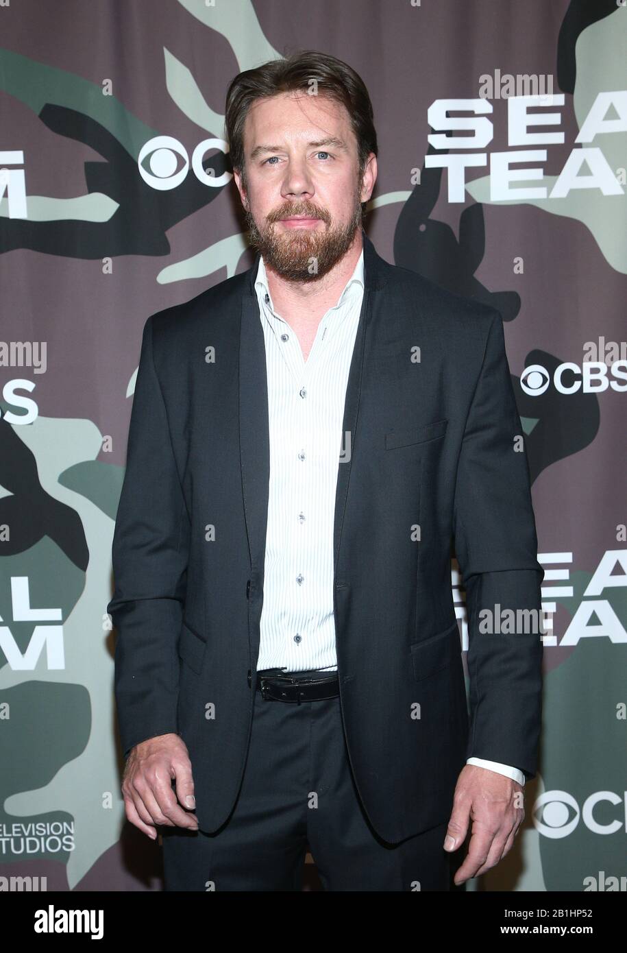 25 February 2020 Hollywood, California Tyler Grey. SEAL Team' TV
