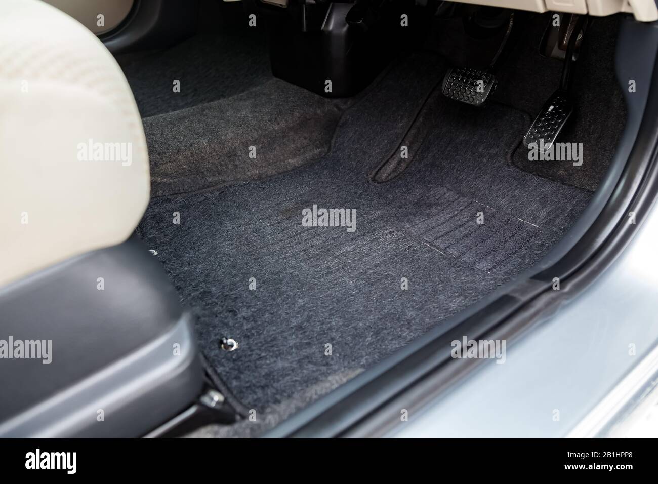Black floor mats hires stock photography and images Alamy