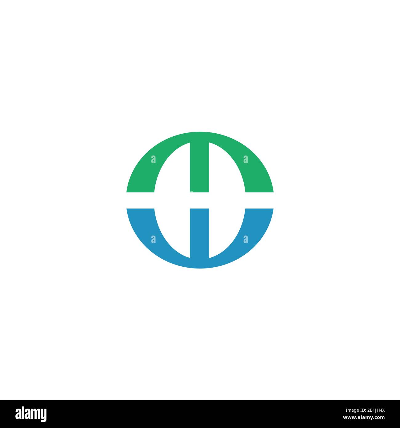 Initial letter wt  logo or tw logo vector design template Stock Vector