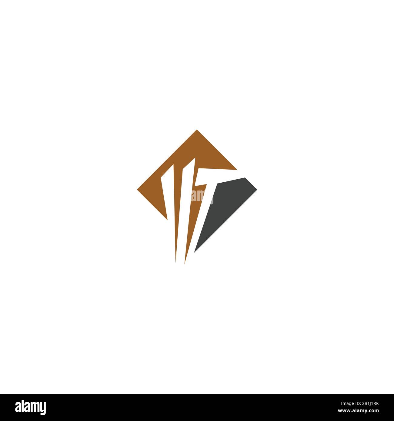 Initial letter wt logo or tw logo vector design template Stock Vector ...
