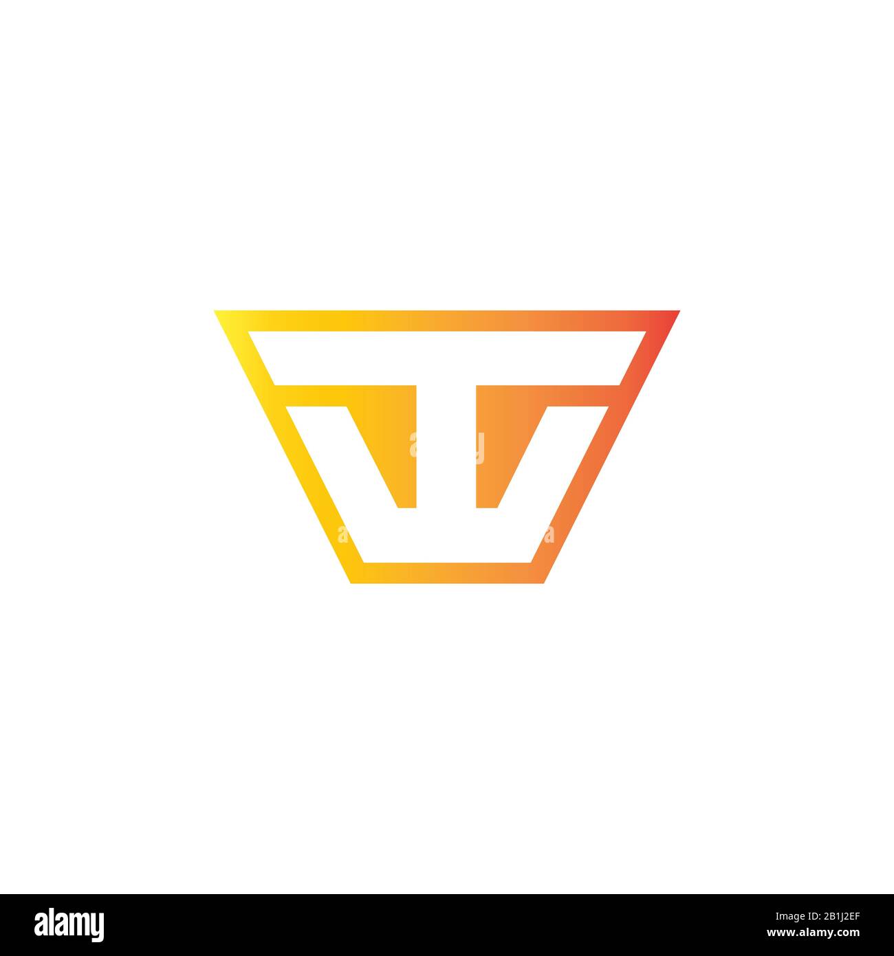 Initial letter wt logo or tw logo vector design template Stock Vector ...