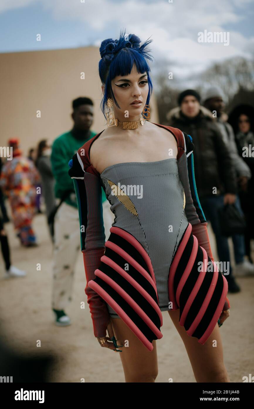 Sita Bellan going to Dior for the new collection autumn winter 2020