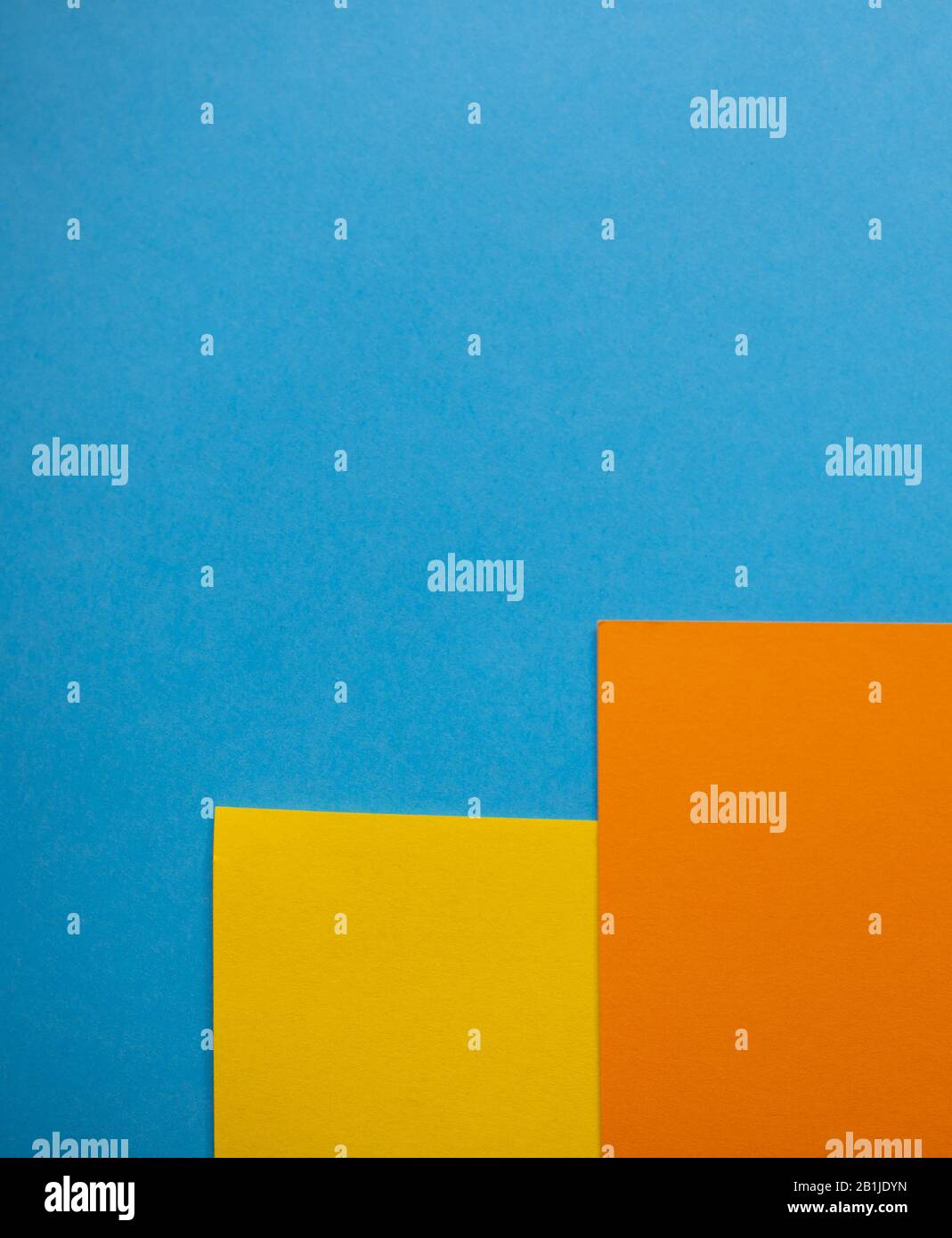 Multicolored blocks with bright colors and copy space Stock Photo