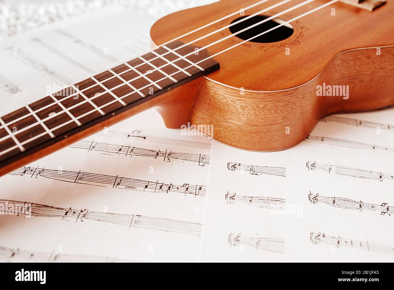 Highquality beautiful Wallpaper musical wooden instrument Ukulele with