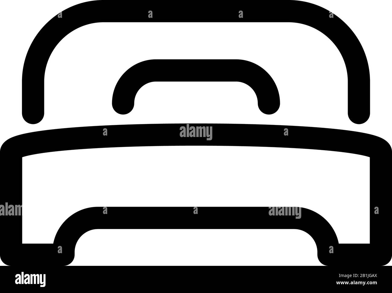 Bed icon design vector template Stock Vector Image & Art - Alamy