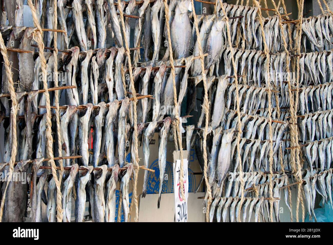 dried fish, Japan Stock Photo