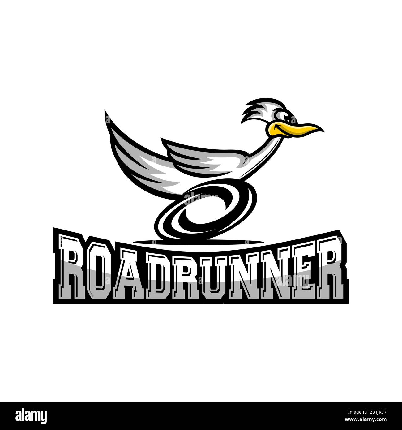 Road runner cartoon character Stock Vector Images Alamy
