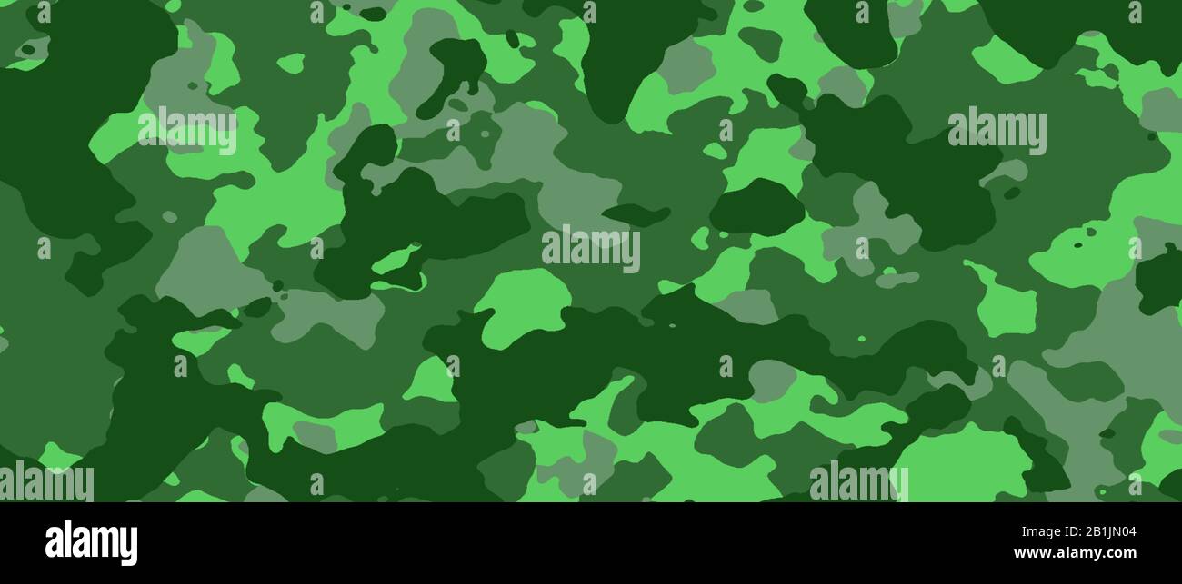 black and green camouflage banner. background and texture. illustration for  background template. extreme widescreen Stock Photo - Alamy