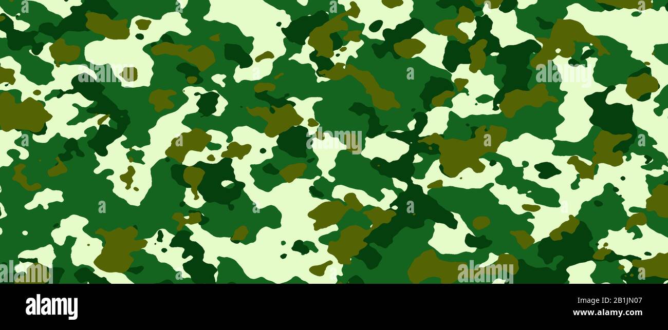 black and green camouflage banner. background and texture. illustration for  background template. extreme widescreen Stock Photo - Alamy