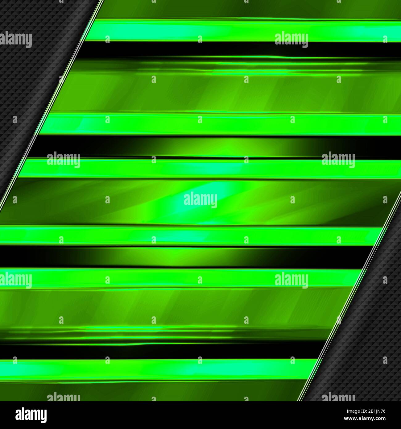 green and black shiny metal background and mesh texture. metal