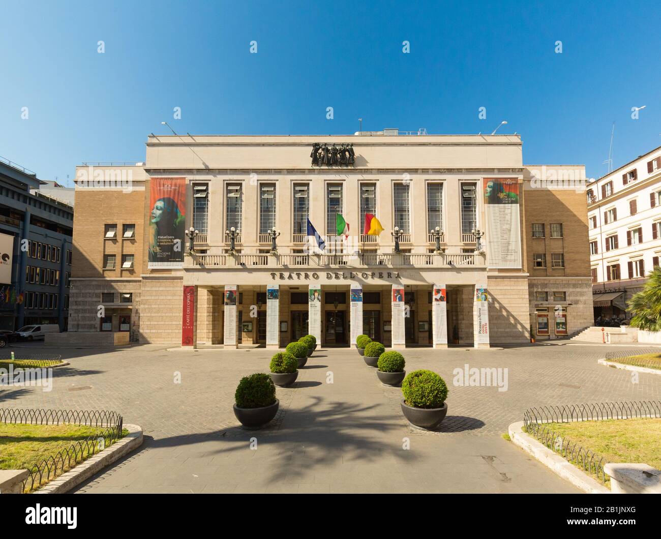 Teatro dell'Opera building in Rome, Italy Stock Photo - Alamy