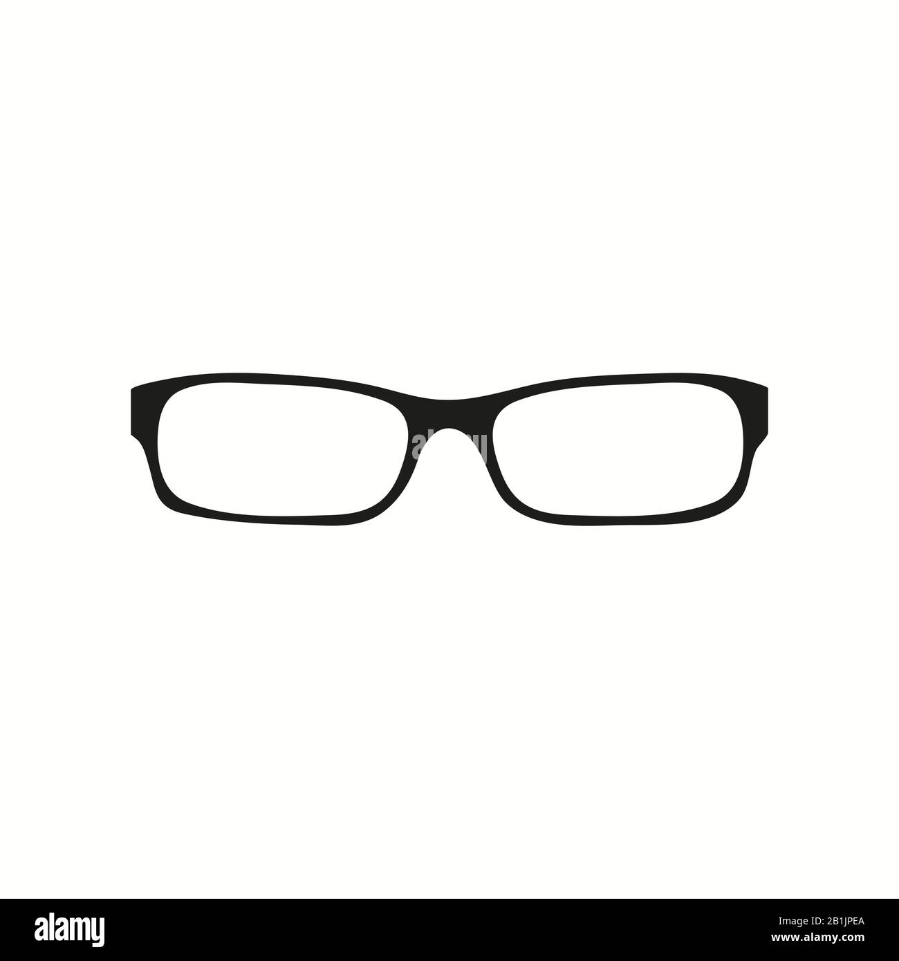 Eyeglasses icon simple vector image Stock Vector
