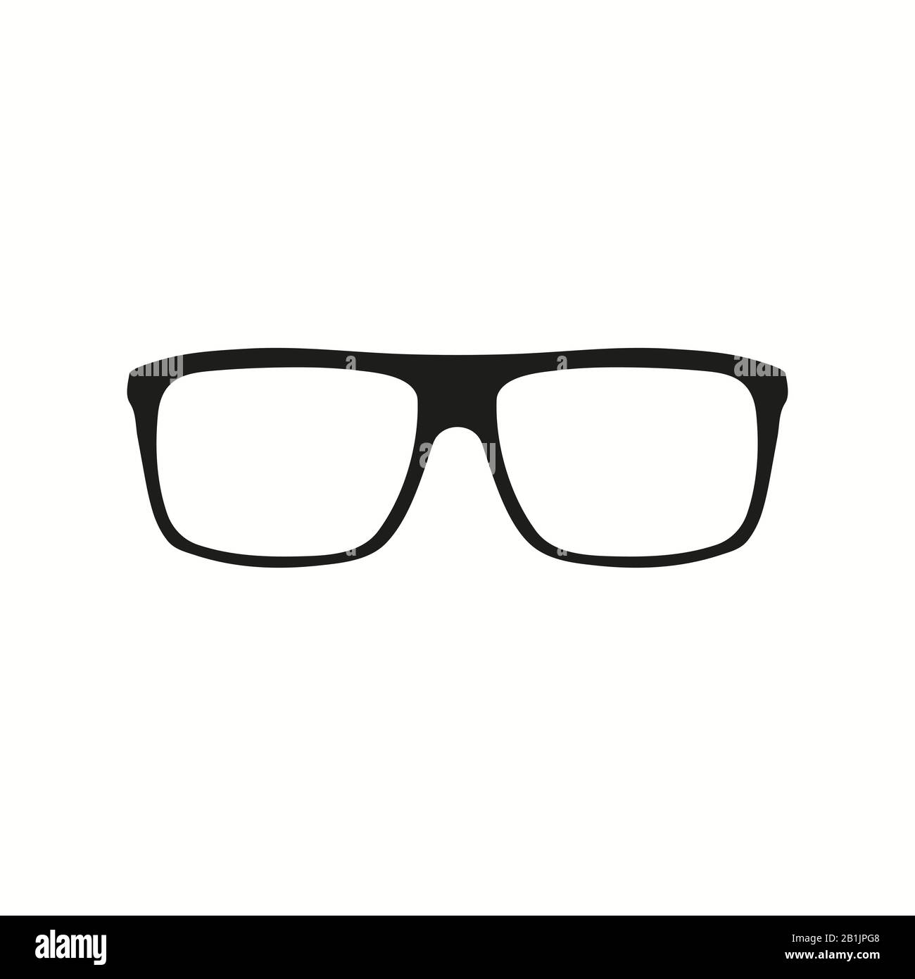 Eyeglasses icon simple vector image Stock Vector