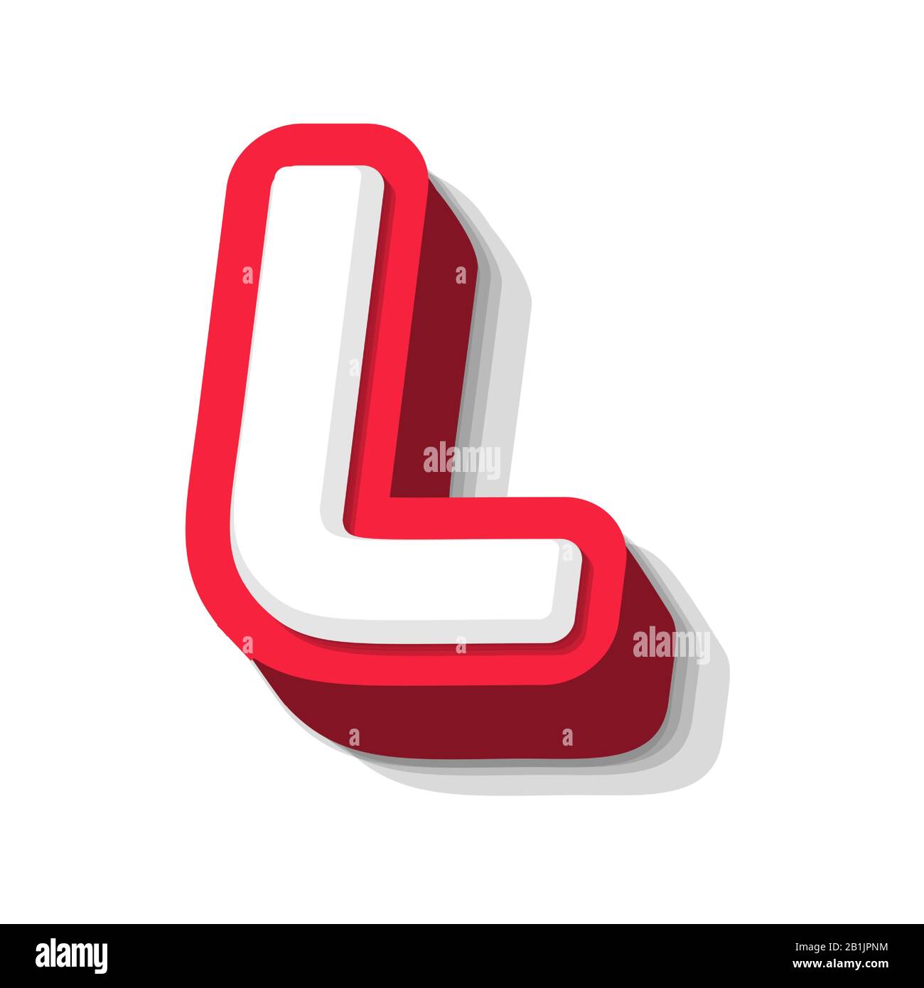 Fragment digital letter L on transparent background PNG - Similar PNG