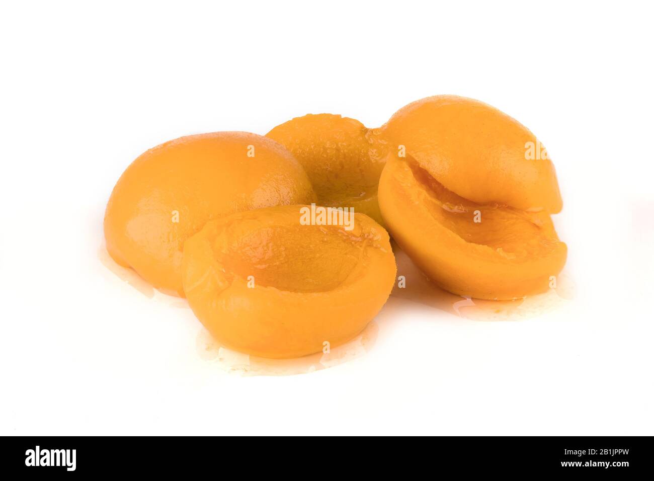 Sweet Canned apricots. Compote Stock Photo Alamy