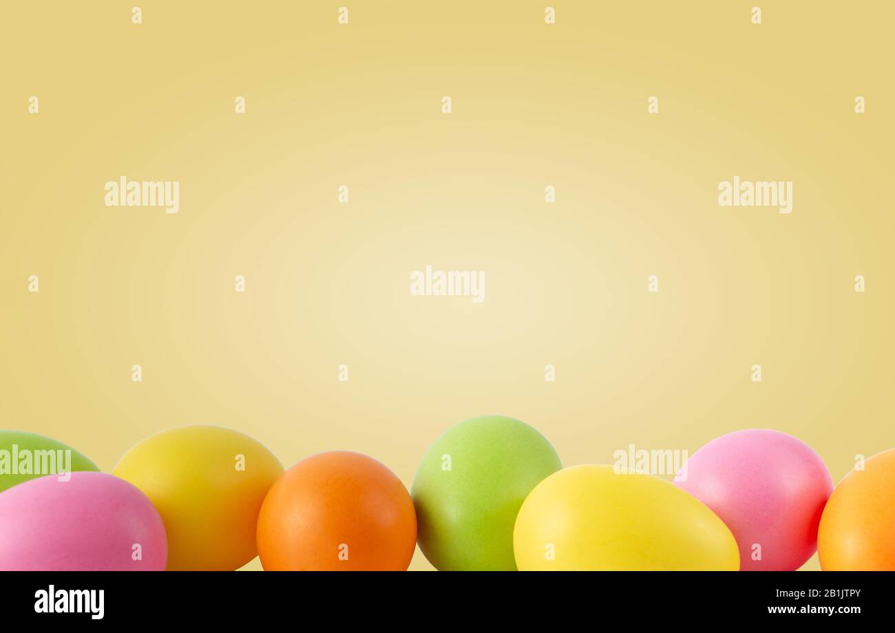 Easter festive eggs Stock Photo