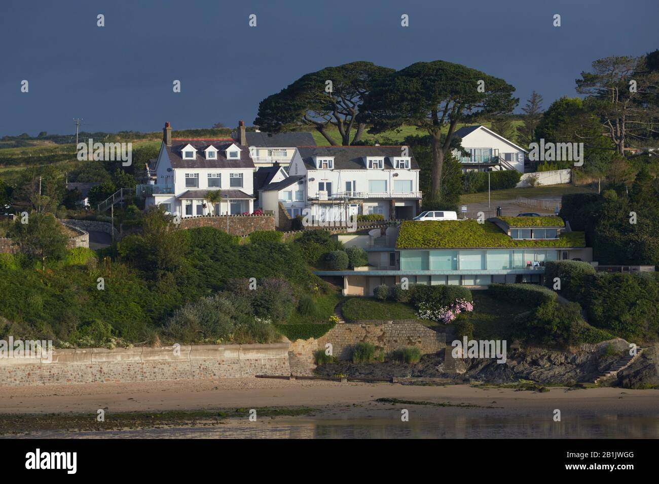 Luxury Houses by the sea overlooking Abersoch beach, north wales coast