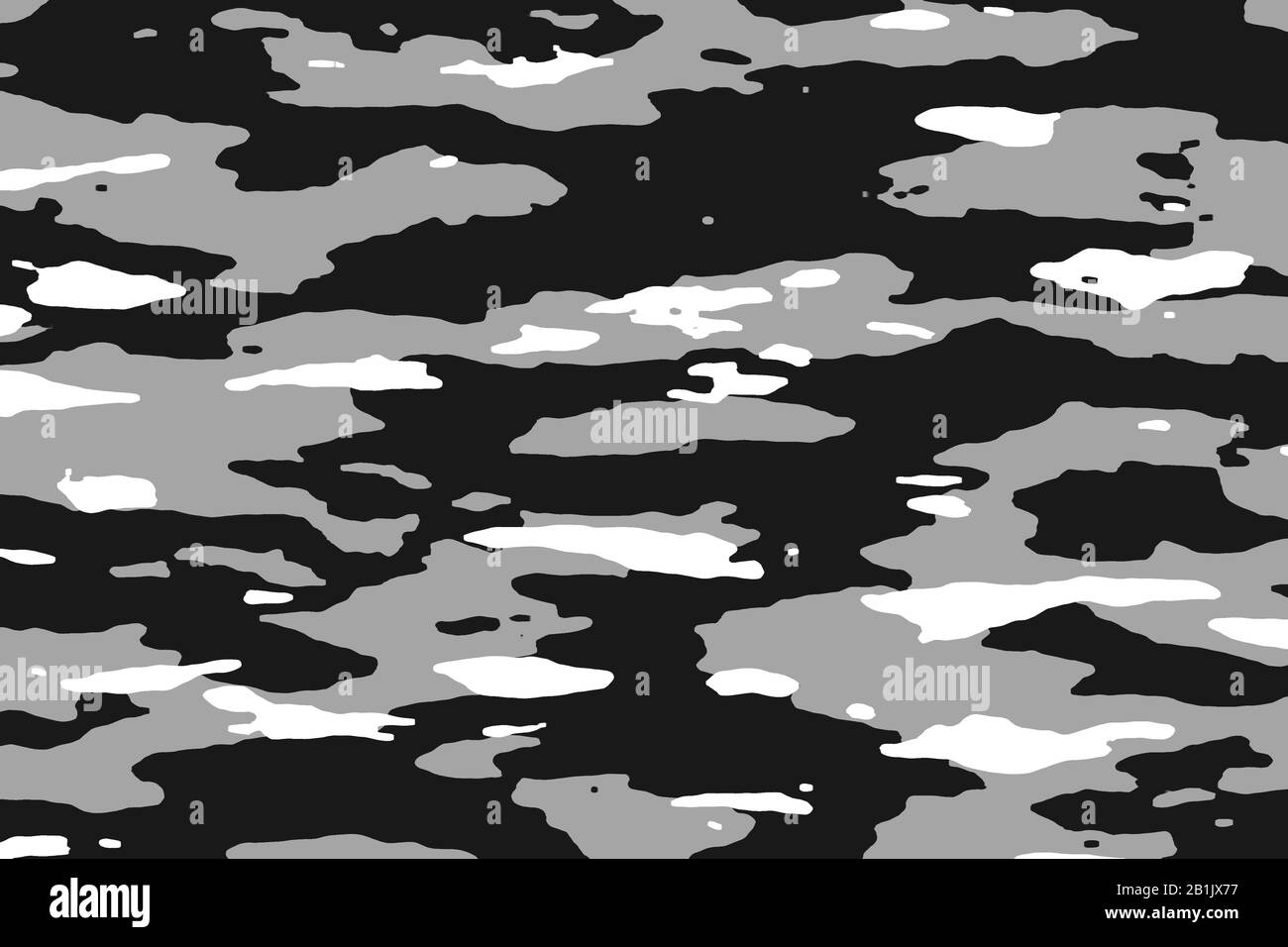 black and white camouflage pattern background and texture. close-up.  illustration Stock Photo - Alamy