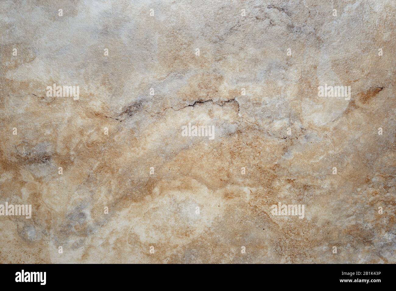 Brown toned stone floor tile seamless background Stock Photo