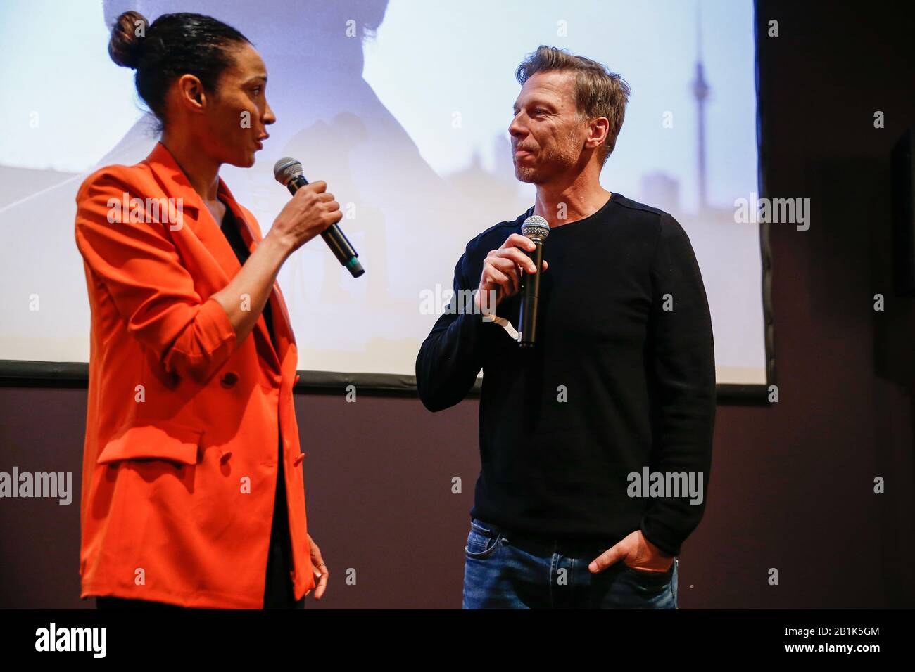 Berlin, Germany. 25th Feb, 2020. 70th Berlinale, Am Tacheles