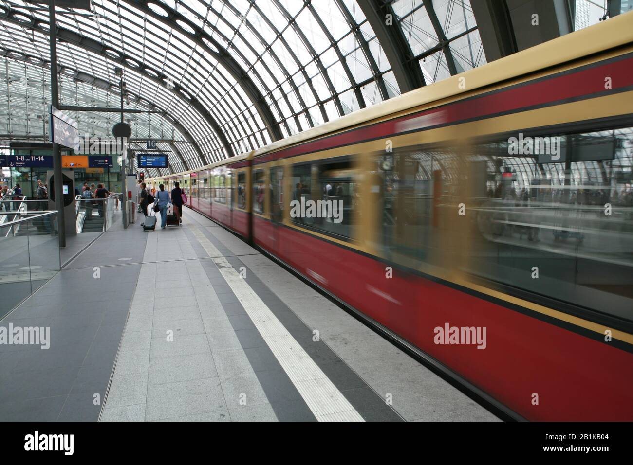 Berliner S-Bahn, Berlin, Deutschland Stock Photo
