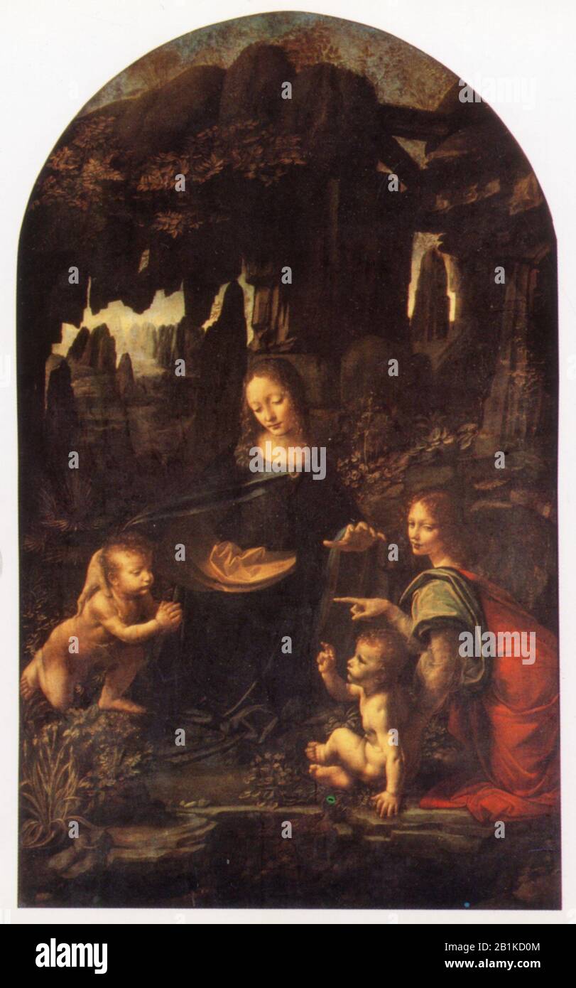 Leonardo Da Vinci Virgin Of The Rocks 1483 1486 Stock Photo Alamy leonardo-da-vinci-virgin-of-the-rocks-1483-1486-stock-photo-alamy