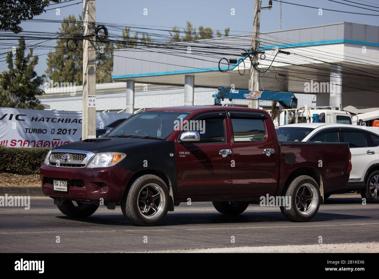 Hiangmai Thailand January 19 Private Toyota Hilux Vigo Pickup Truck On Road No 1001 8 Km From Chiangmai City Stock Photo Alamy Hiangmai Thailand January 19 Private Toyota Hilux Vigo Pickup Truck On Road No 1001 8 Km From Chiangmai City Stock Photo Alamy