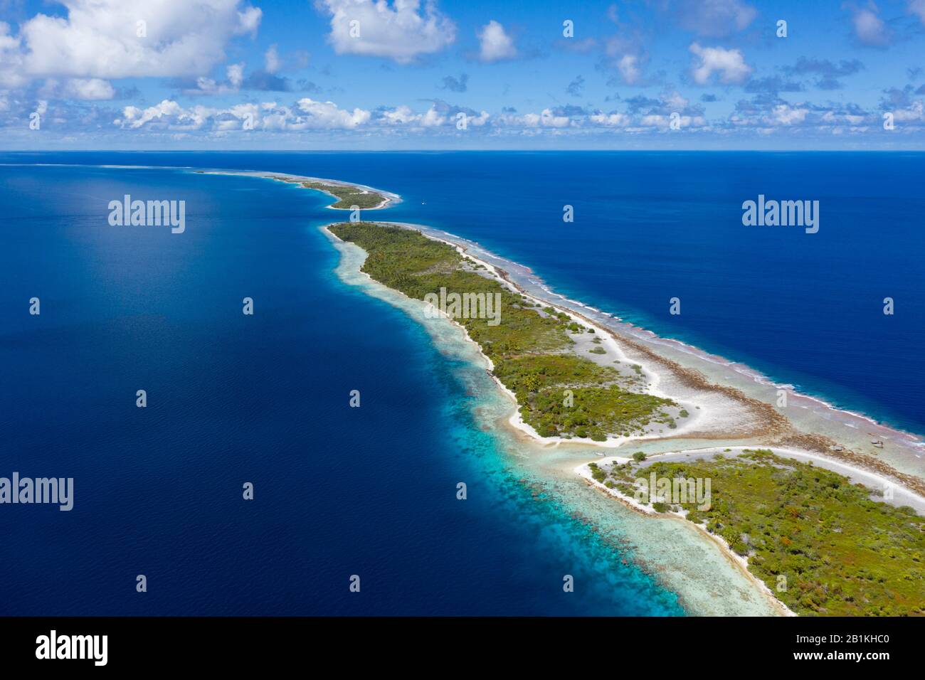 Impressions of Kauehi Atoll, Tuamotu Archipel, French Polynesia Stock Photo