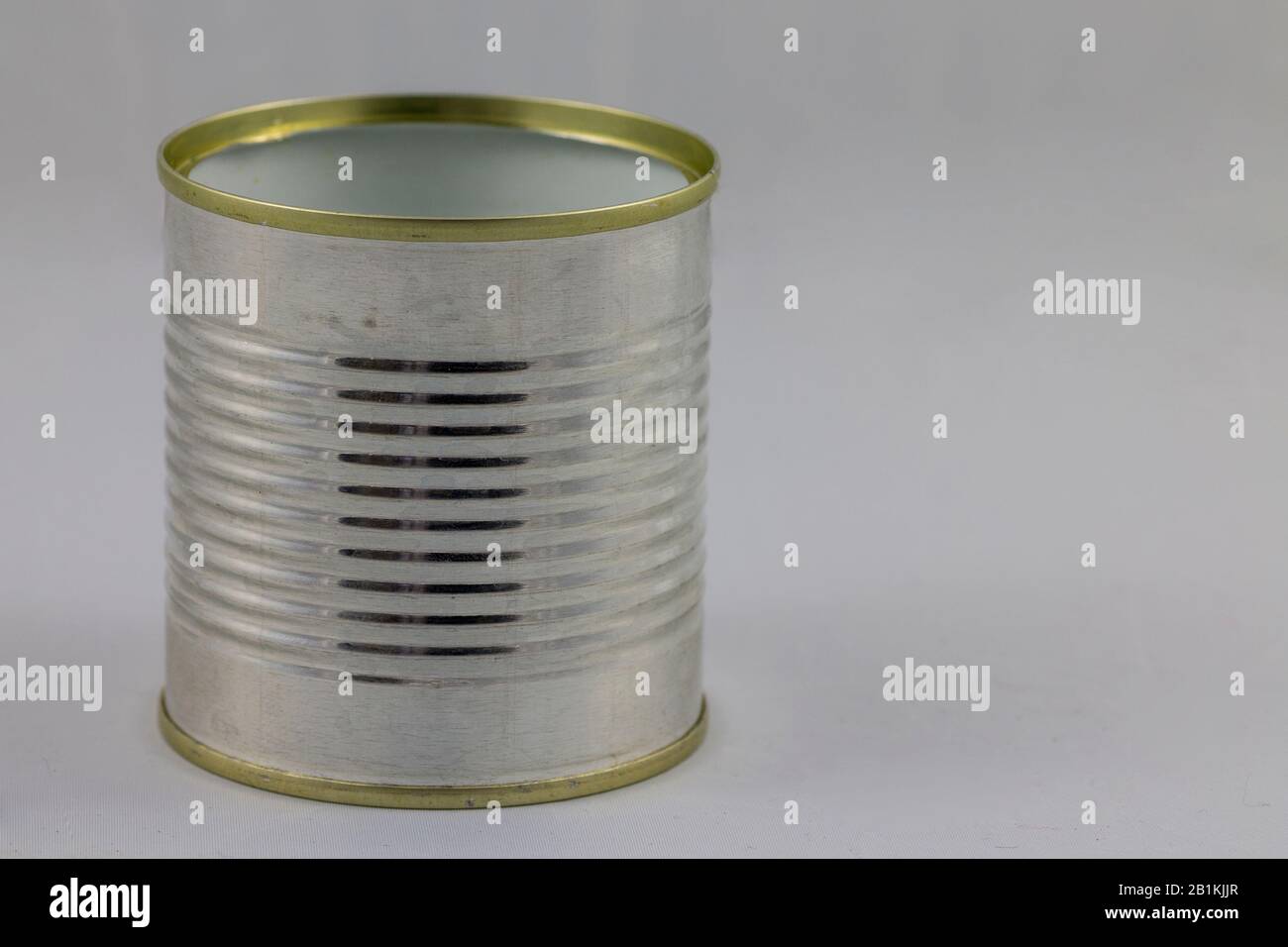 aluminum can Stock Photo