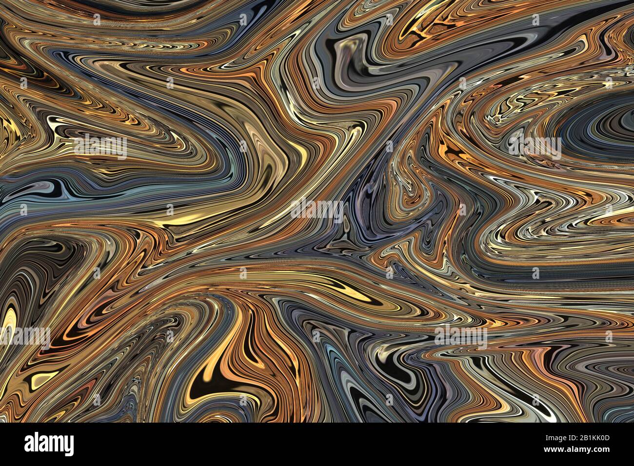 gold and black liquid color. abstract background and texture ...