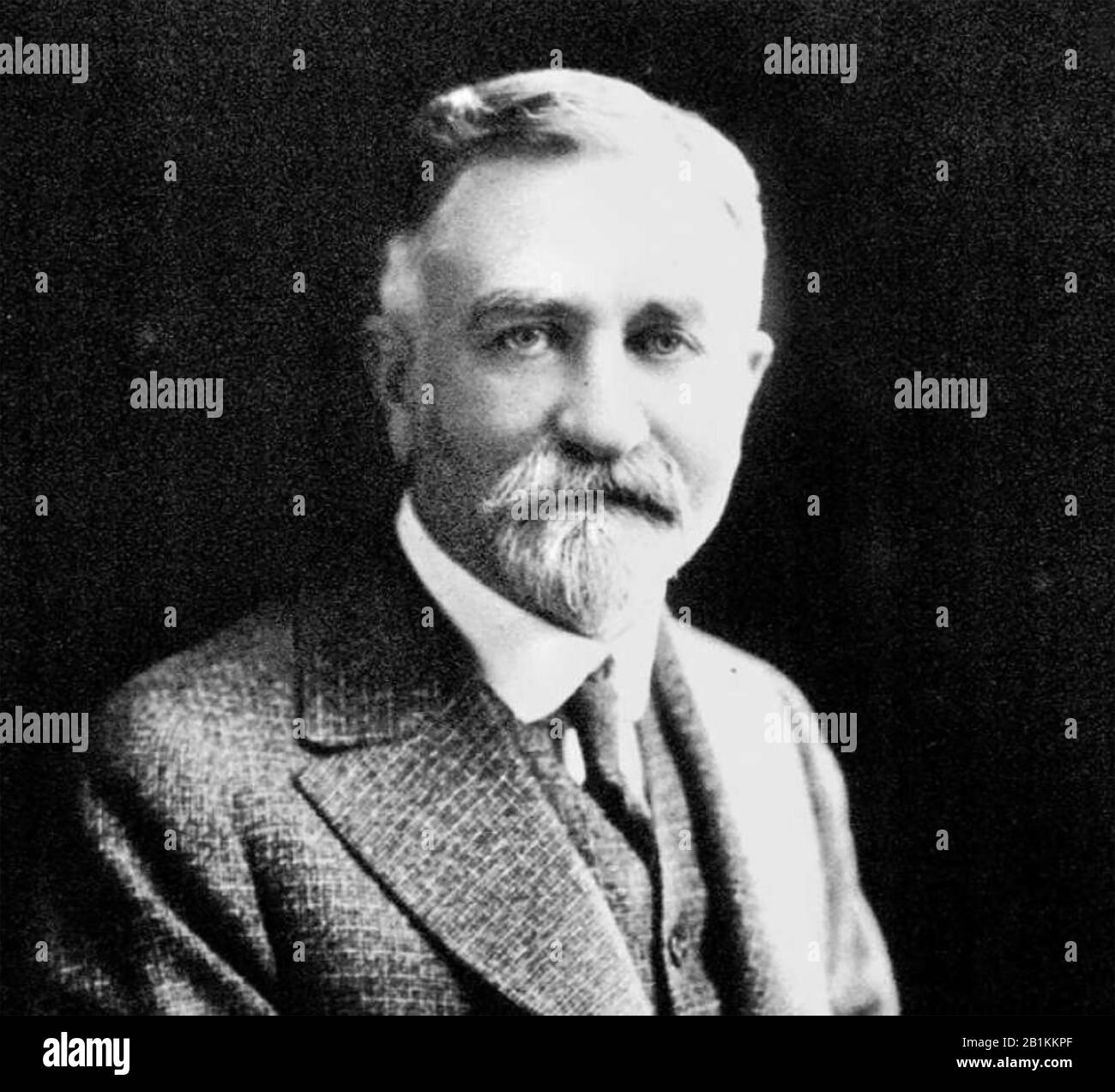 HERBERT DOW (1866-1930) Canadian-born American chemical industrialist who founded Dow Chemical. Stock Photo