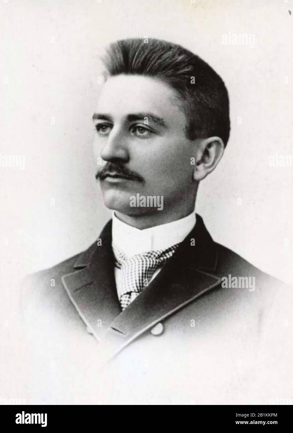HERBERT DOW (1866-1930) Canadian-born American chemical industrialist who founded Dow Chemical. Stock Photo