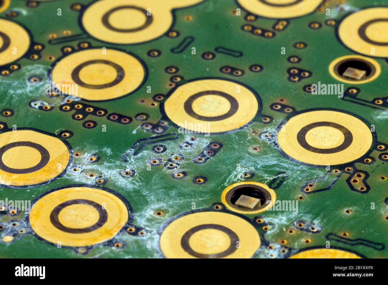 electrical board with oxide on contacts Stock Photo Alamy