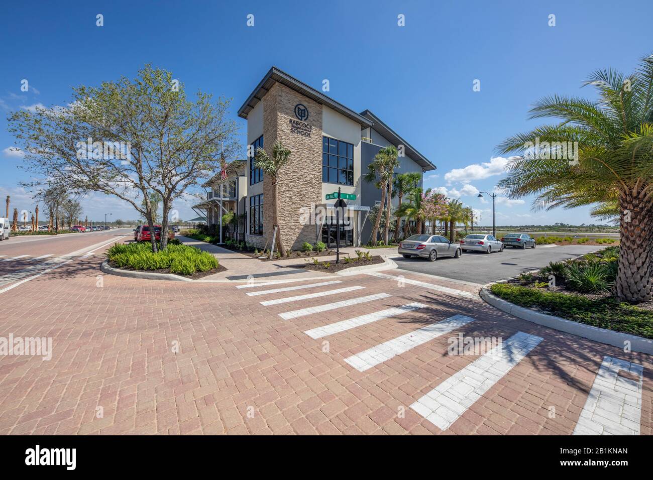 Community Elementary and Middle School of Babcock Ranch Florida. A self