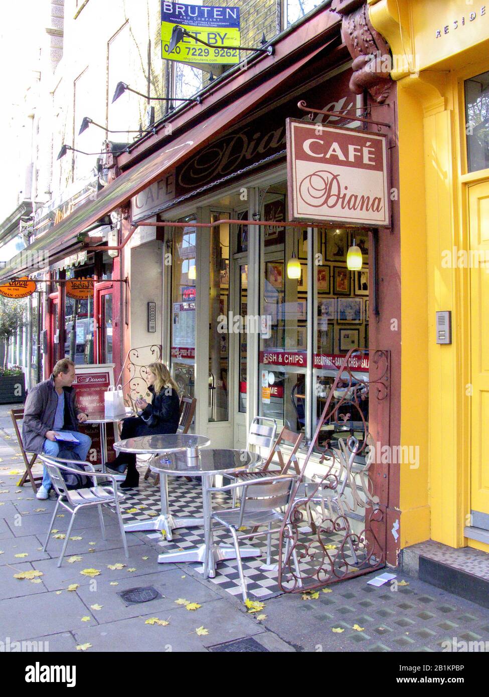 Abdul Daoud, founder of Café Diana, Bayswater Road, Kensington, London