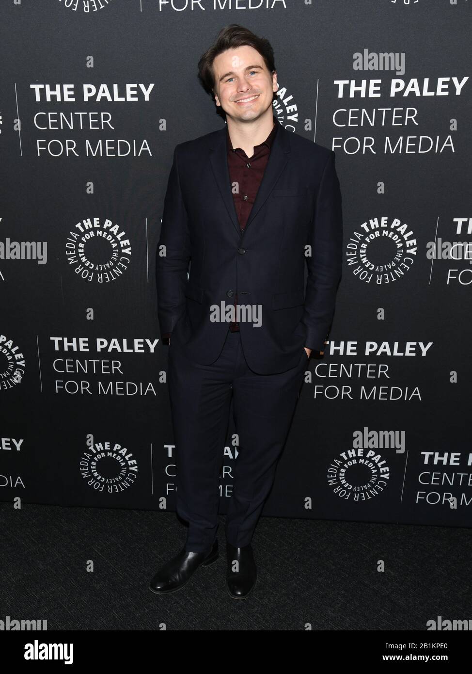 25 February 2020 West Hollywood, California Jason Ritter. The Paley