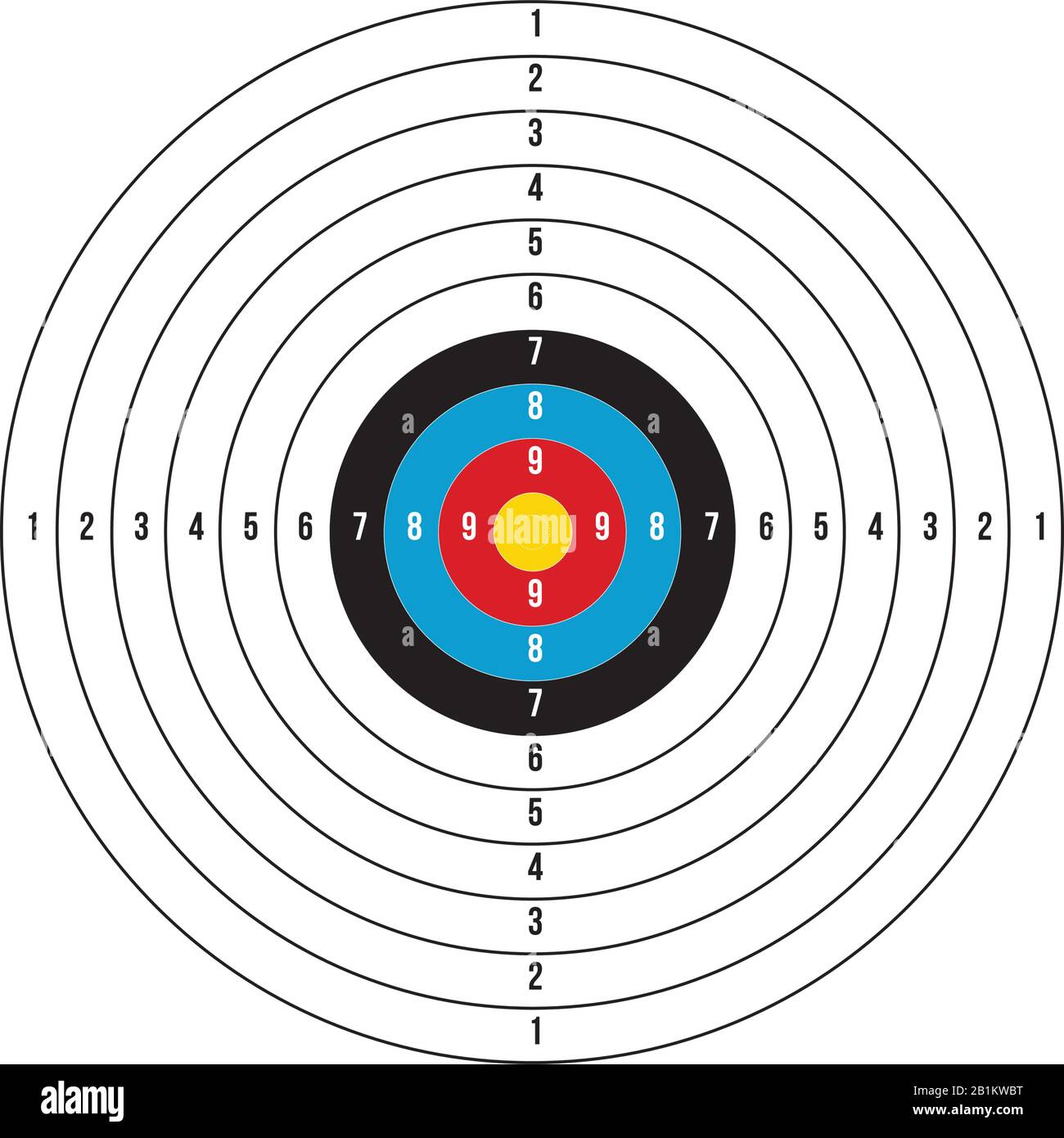Printable Shooting Targets And Gun Targets Nssf Free Printable Air 