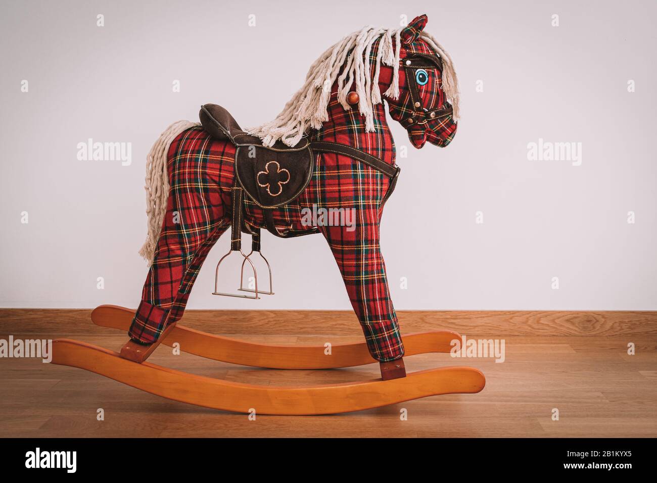 fabric rocking horse
