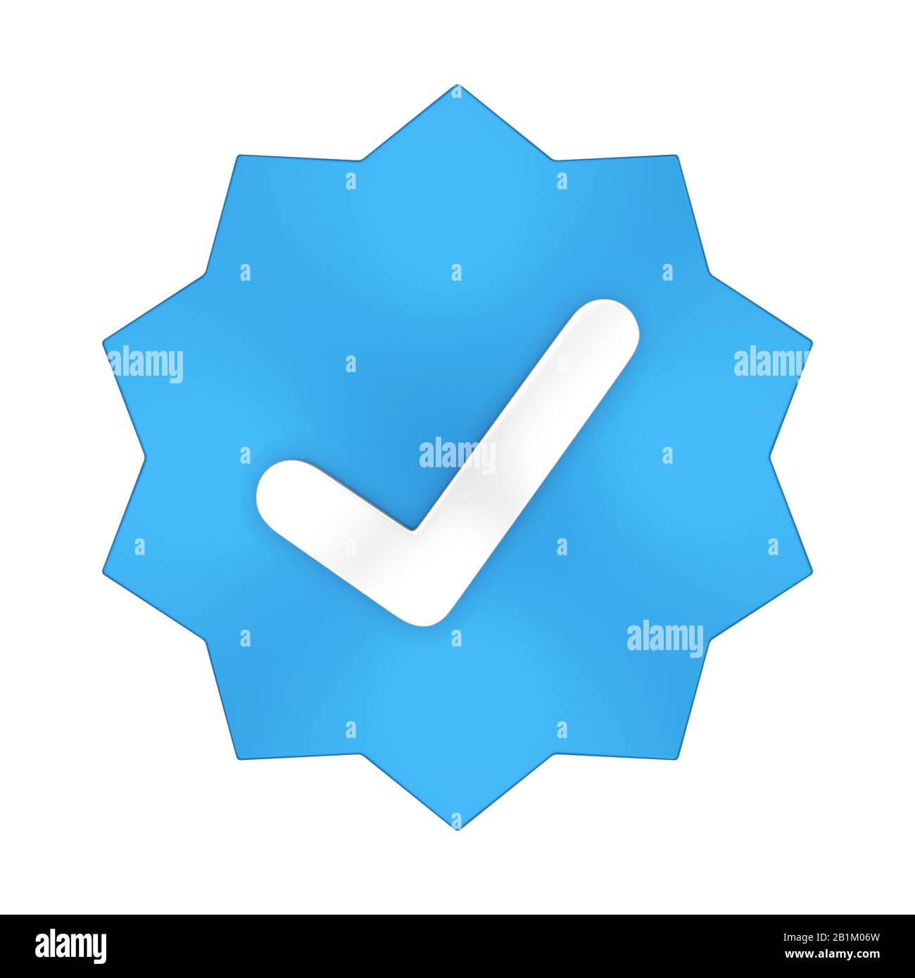 Check Mark Icons Green Tick And Red Cross Logo Verified Checkmark Emoji  Verification Badge Verified Account Symbol Similar To Twitter Stock  Illustration - Download Image Now - iStock
