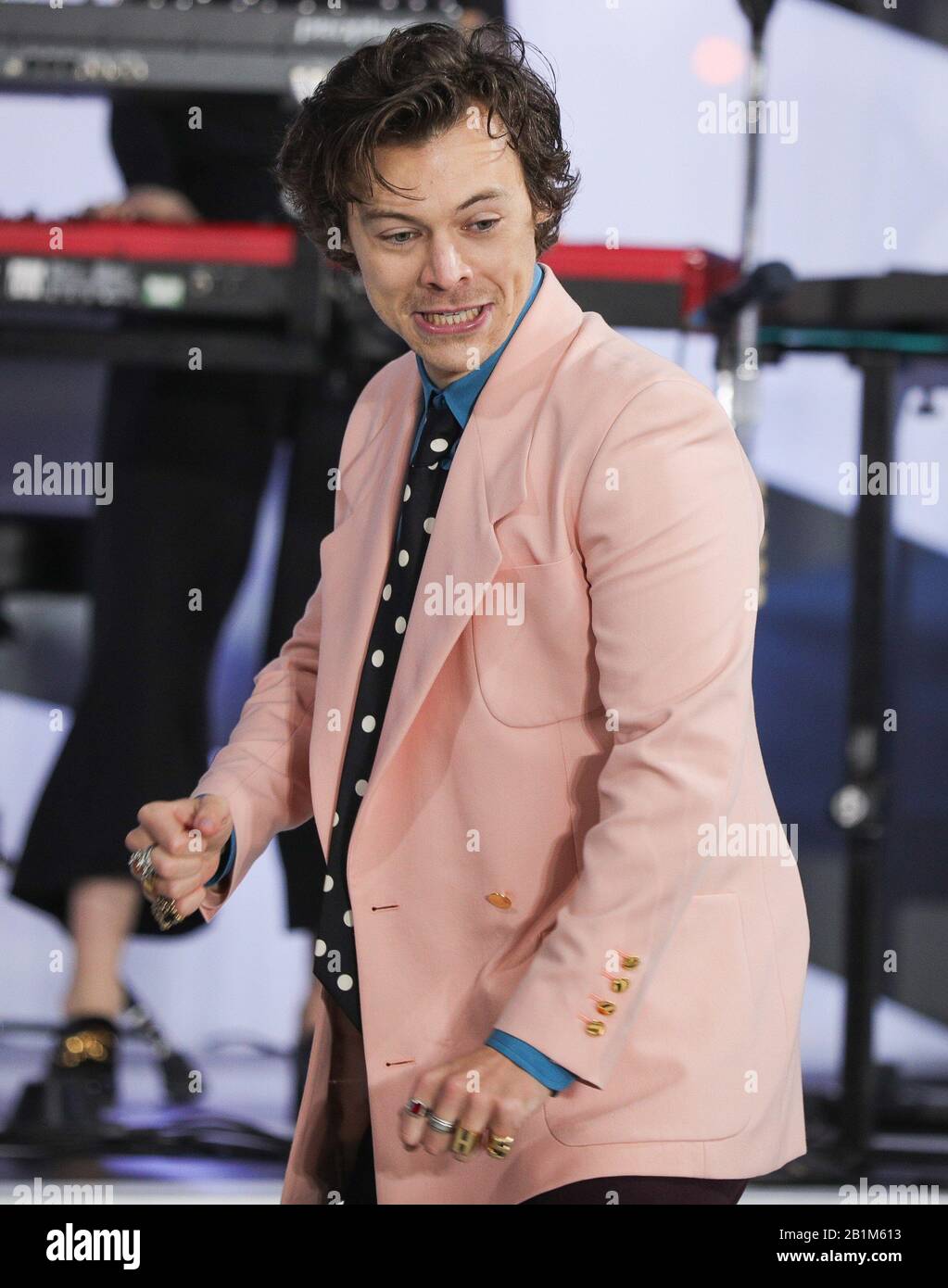 New York, NY, USA. 26th Feb, 2020. Harry Styles on stage for Harry ...