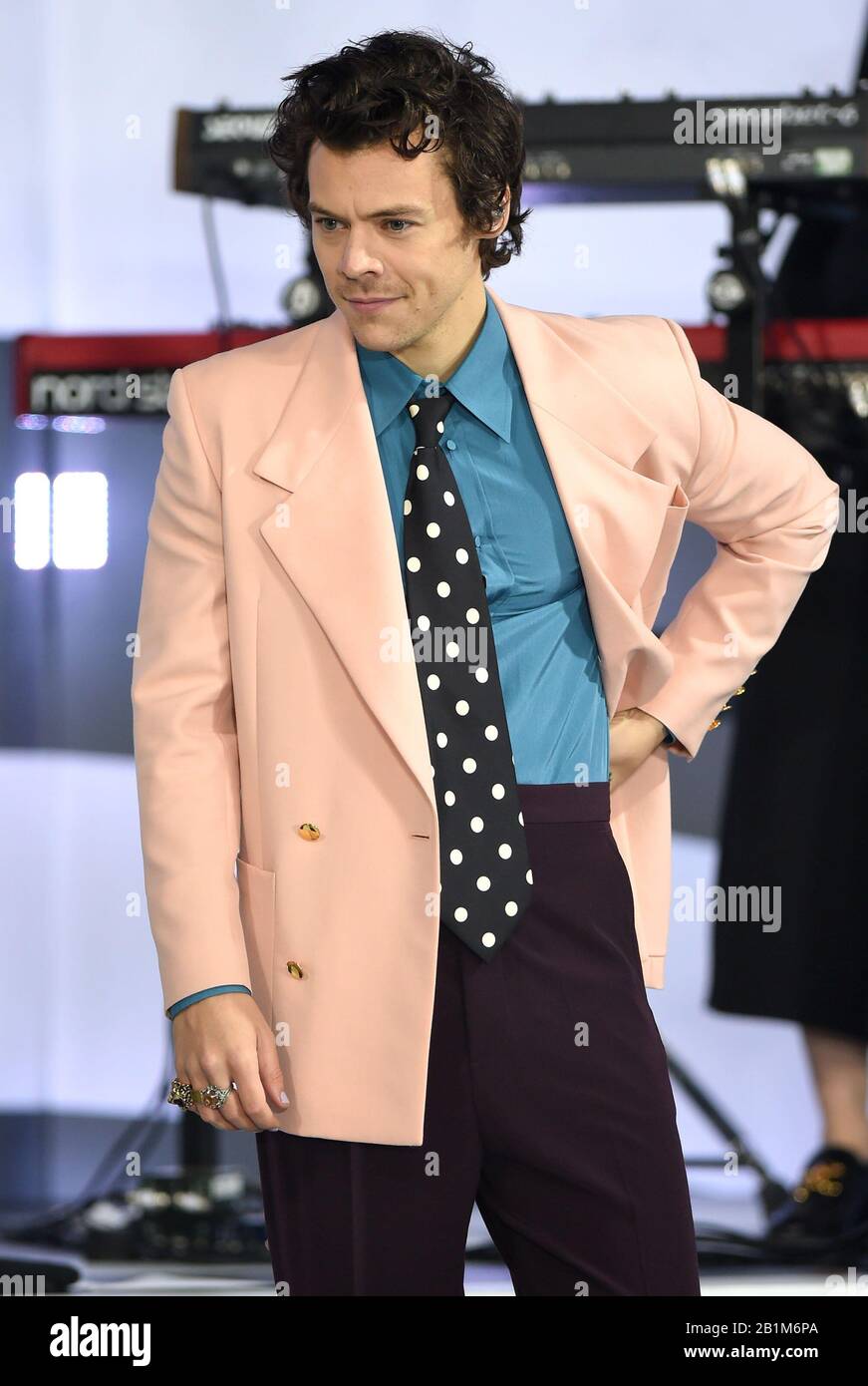 New York, NY, USA. 26th Feb, 2020. Harry Styles on stage for Harry