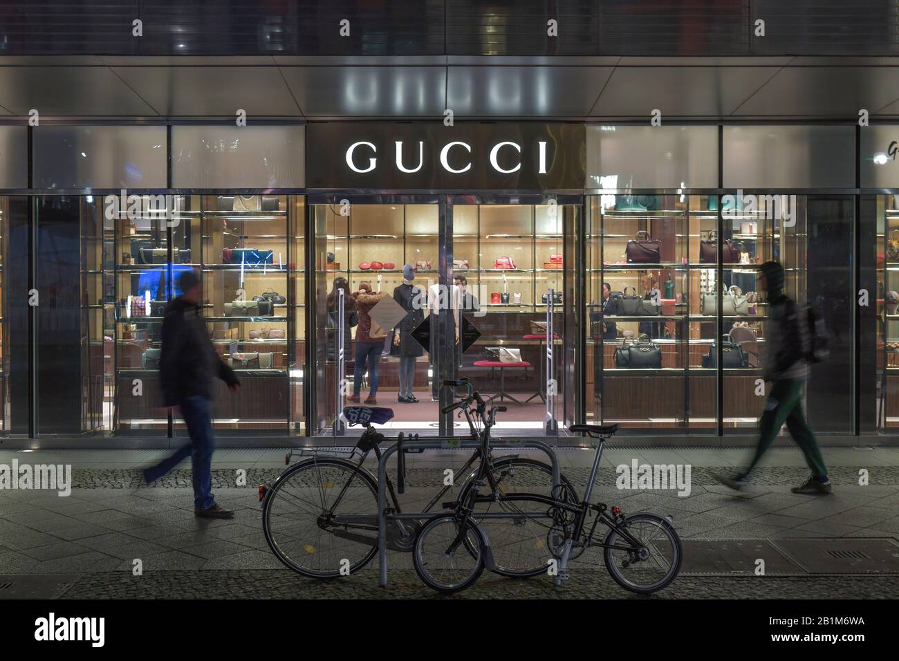 Gucci, Friedrichstraße, Mitte, Berlin, Deutschland Stock Photo - Alamy