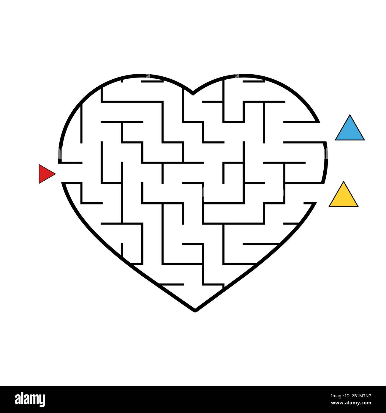 Heart Maze Stock Photos & Heart Maze Stock Images - Alamy