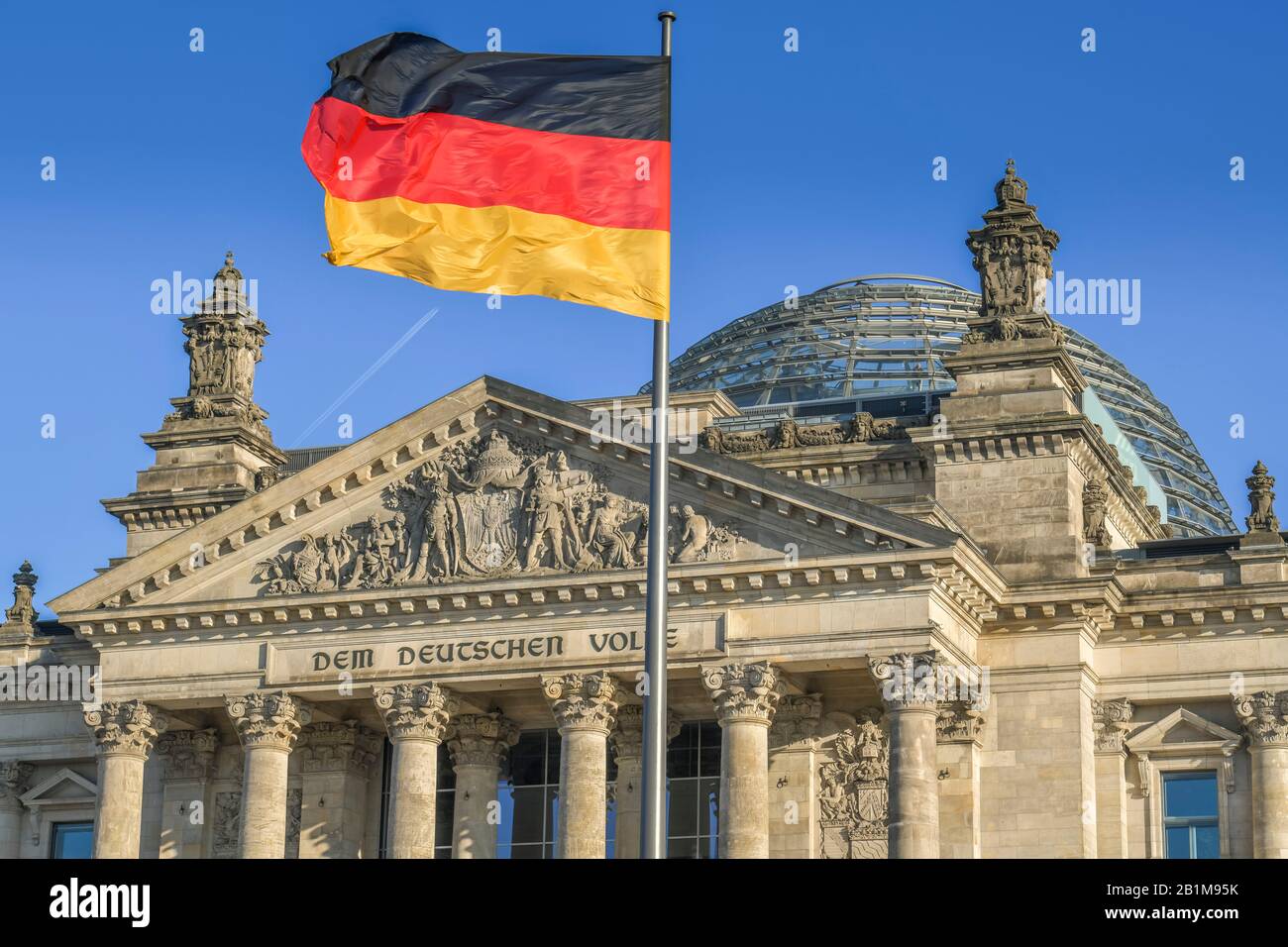 Reichstag, Tiergarten, Mitte, Berlin, Deutschland Stock Photo