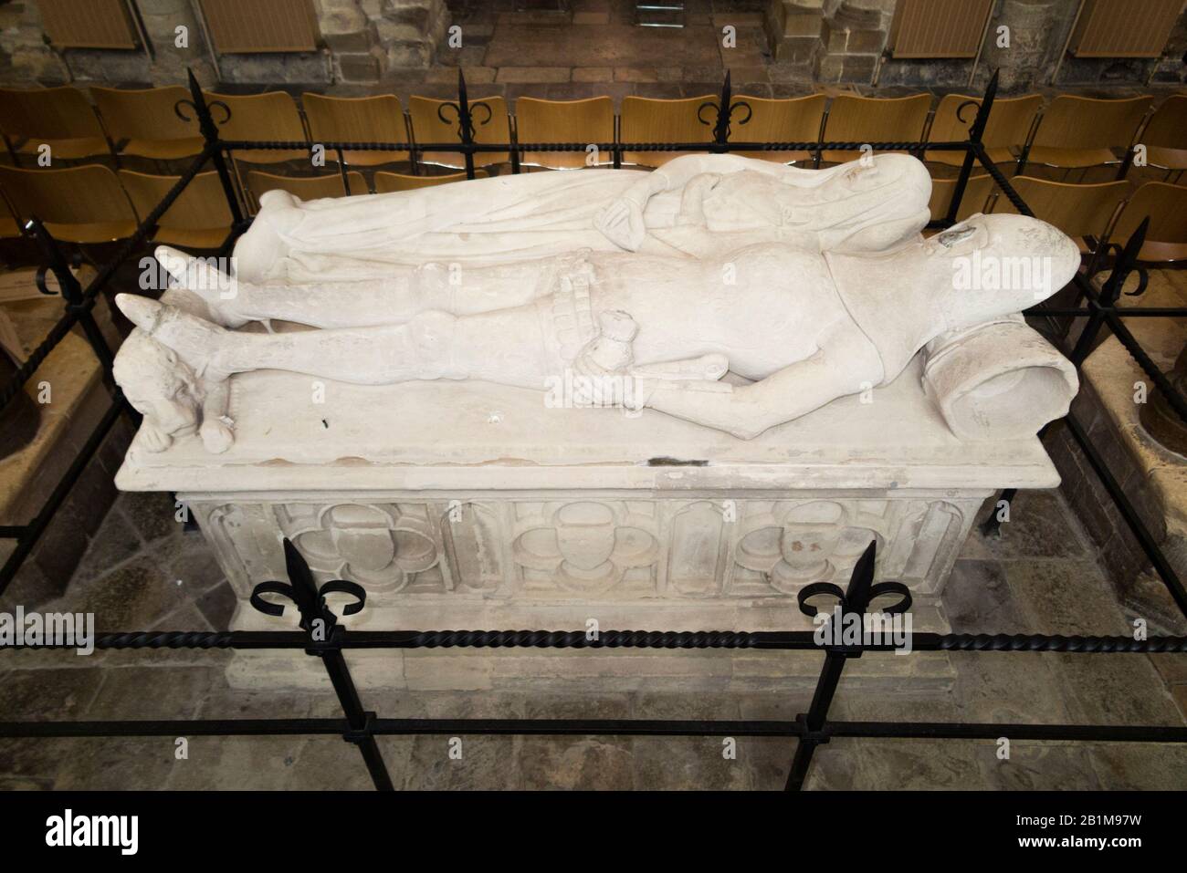 The Arundel Tomb of Richard Fitzalan and and his wife, Eleanor of