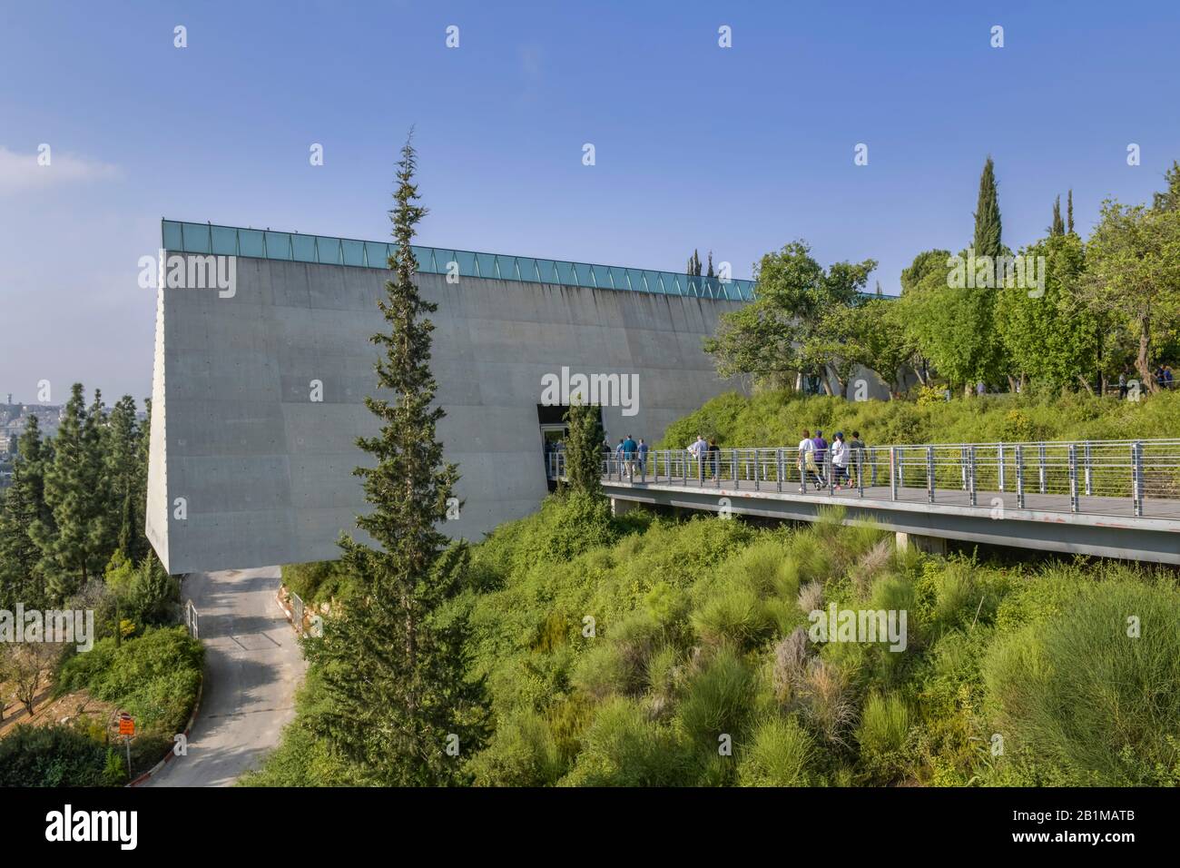 Museum zur Geschichte des Holocaust, Gedenkstätte Yad Vashem, Jerusalem, Israel Stock Photo