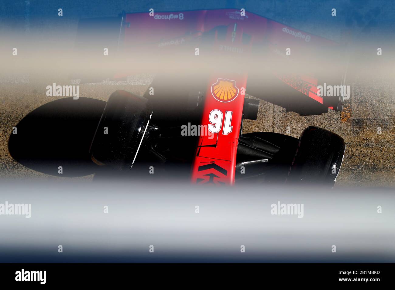 Montmelo, Spain. 26th Feb, 2020. #16 Charles Leclerc, Scuderia Ferrari. Formula 1 World championship 2020, Winter testing days #2 2020 Barcelona, 26-28 February 2020. Photo Federico Basile/Insidefoto Credit: insidefoto srl/Alamy Live News Stock Photo
